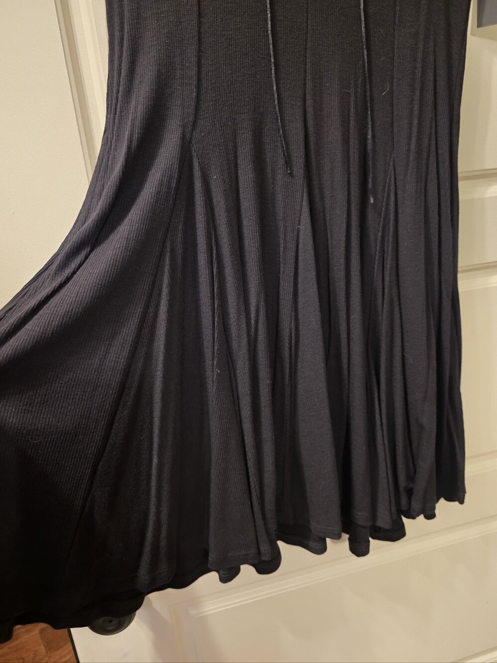 2X Midnight Hour Lace Up Skater Dress - Picture 4 of 8